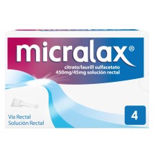 MICRALAX EMULSION RECTAL 4 MICROENEMAS 5 ML