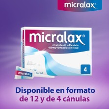 Micralax Microenema 4 cápsulas