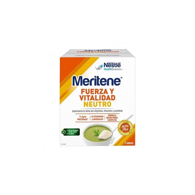 MERITENE NEUTRO AL PLATO 50 GR  7 SOBRES