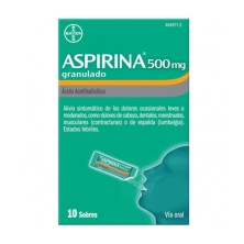 ASPIRINA GRANULADO 500 MG 10 SOBRES