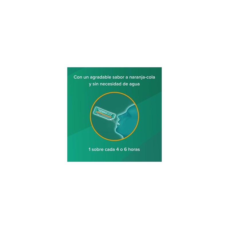 Aspirina Granulado 500 mg