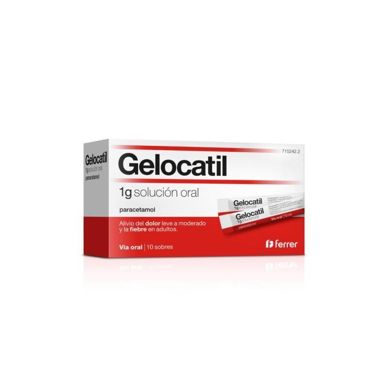 Gelocatil bebible 1g, 10 Sobres al Mejor Precio