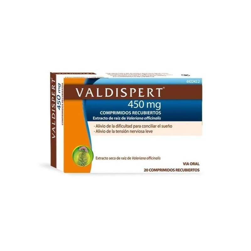 Valdispert 450 Mg 20 Comprimidos - Farmacia Online Barata Li
