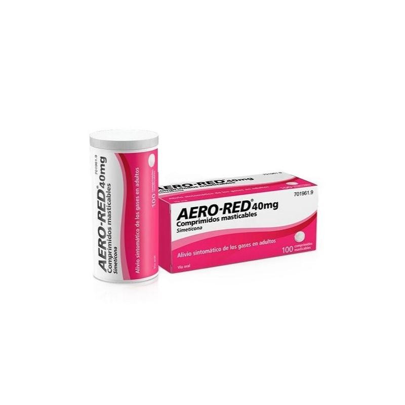 AERO RED 40 MG 100 COMPRIMIDOS MASTICABLES