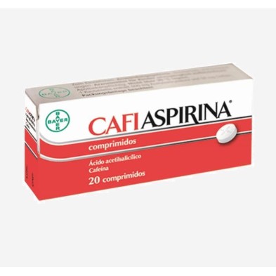CAFIASPIRINA 500/50 MG 20 COMPRIMIDOS