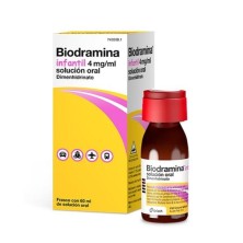 BIODRAMINA INFANTIL 4 MG ML SOLUCION ORAL 60 ML