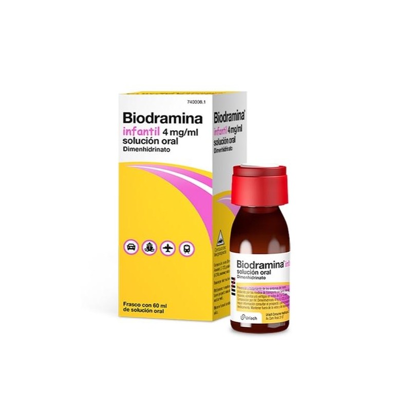 Biodramina Infantil Jarabe 60 ml