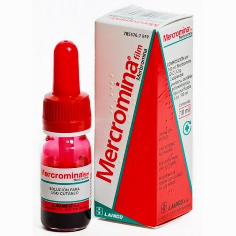 MERCROMINA FILM LAINCO 2% SOLUCION TOPICA 30 ML