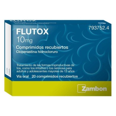 FLUTOX 10 MG 20 COMPRIMIDOS