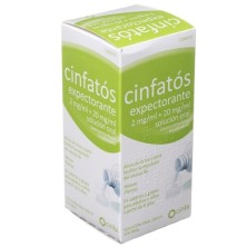 CINFATOS EXPECTORANTE 2 MG/ML + 20 MG/ML SOLUCION ORAL 200 ML 