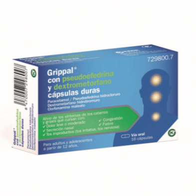 Grippal 16 Cápsulas