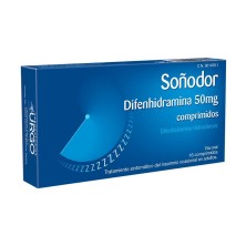 SOÑODOR 50 MG 16 COMPRIMIDOS
