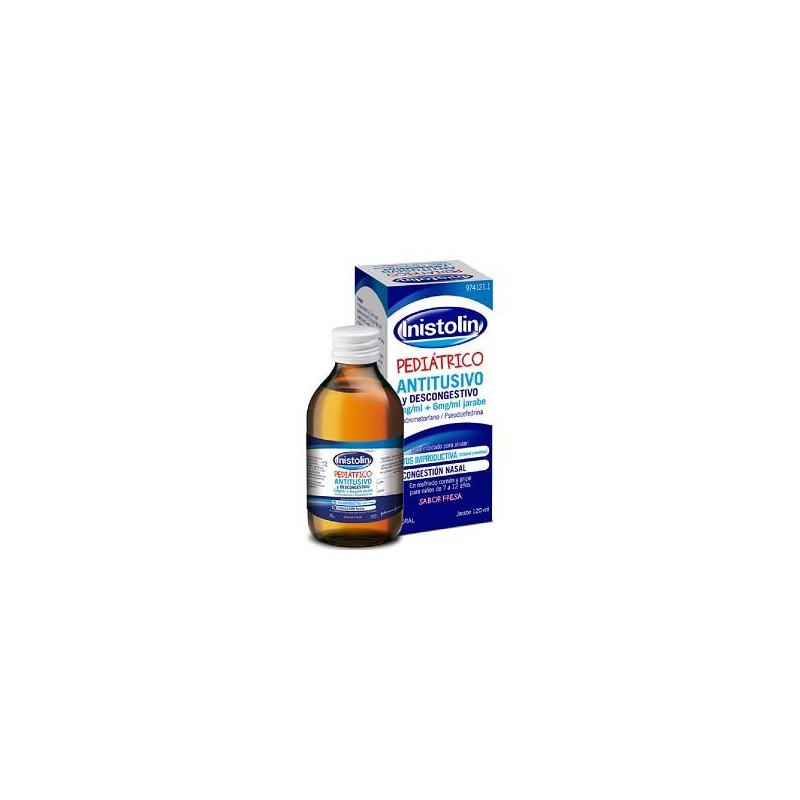 INISTOLIN PEDIATRICO ANTITUSIVO JARABE 120 ML