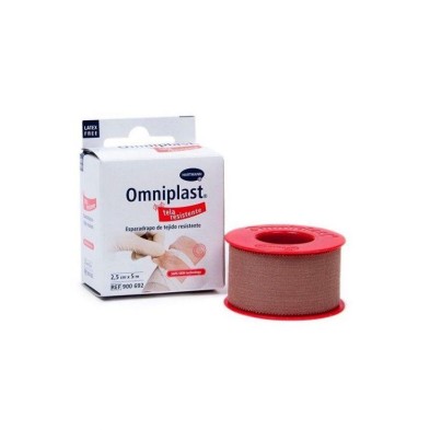 ESPARADRAPO HIPOALERGICO OMNIPLAST TEJIDO RESISTENTE 2.5x5 CMS