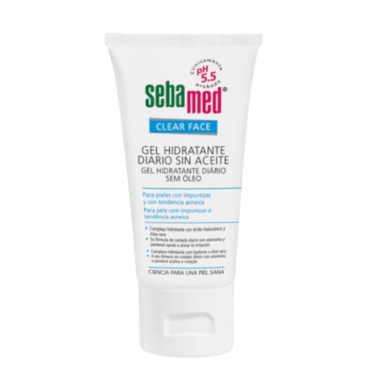 SEBAMED CLEAR FACE GEL HIDRATANTE OIL FREE 50 ML