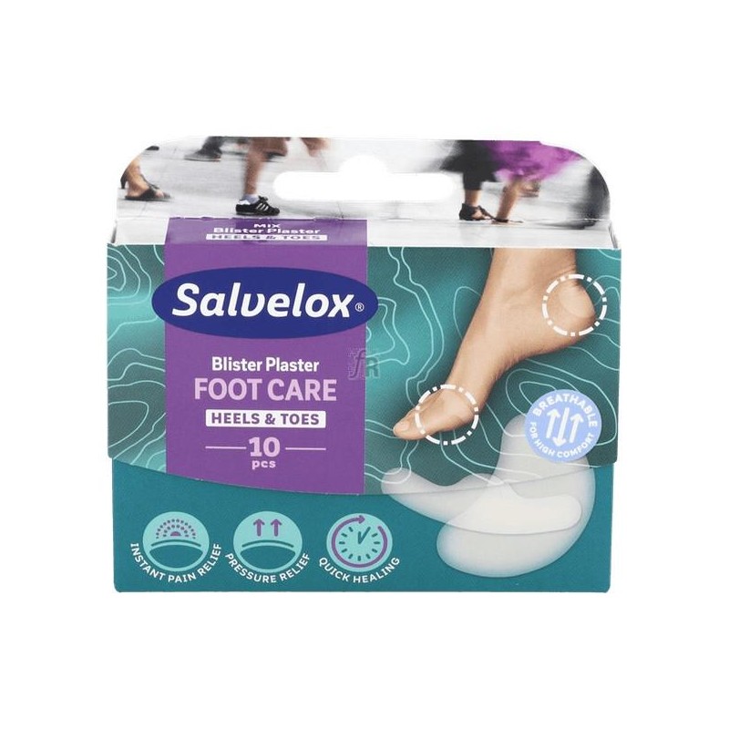 SALVELOX PROTECTORES APOSITOS HIDROCOLOIDES 10 UNIDADES