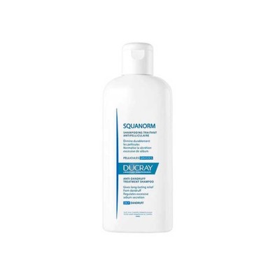 DUCRAY SQUANORM CHAMPU TRATANTE ANTICASPA CASPA GRASA 200ML