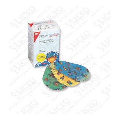 OPTICLUDE PARCHES OCULARES IMPRESOS MAXI 8X5,7 CMS 30 UNIDADES
