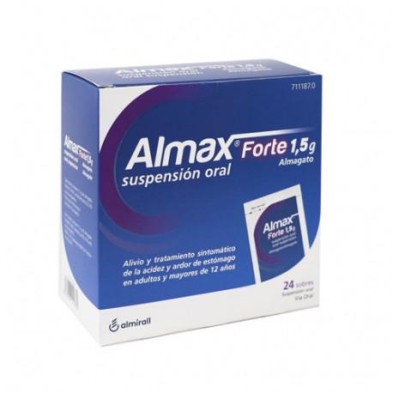 ALMAX FORTE 1.5 G 24 SOBRES SUSPENSION ORAL
