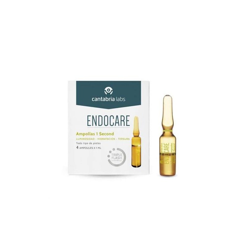 ENDOCARE AMPOLLAS 1 SECOND FLASH 4 AMPOLLAS 1ML