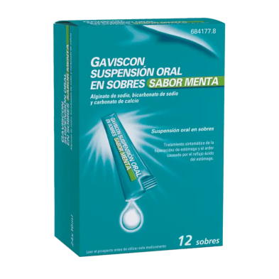 GAVISCON 12 SOBRES SUSPENSION ORAL
