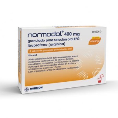 NORMODOL EFG 400 MG 12 SOBRES
