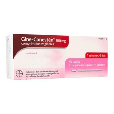Gine Canesten 100 Mg 6 Óvulos