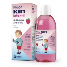 FLUOR KIN INFANTIL COLUTORIO SABOR FRESA 500 ML