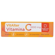VITALTER VITAMINA C 20 COMPRIMIDOS SABOR NARANJA