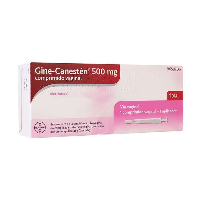 Gine-Canestén Óvulo 1 Día 500mg