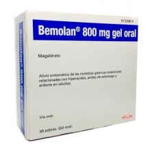 BEMOLAN 800 MG GEL 30 SOBRES