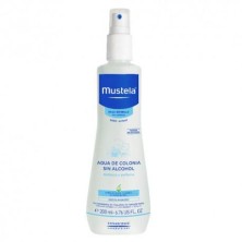 MUSTELA BEBE AGUA DE COLONIA SIN ALCOHOL 200 ML