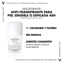 DESODORANTE BOLA PIEL SENSIBLE VICHY 50 ML