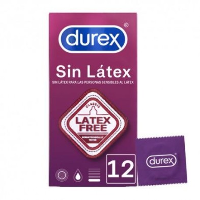 DUREX SIN LATEX PRESERVATIVOS 12 U