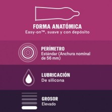 DUREX SIN LATEX PRESERVATIVOS 12 U