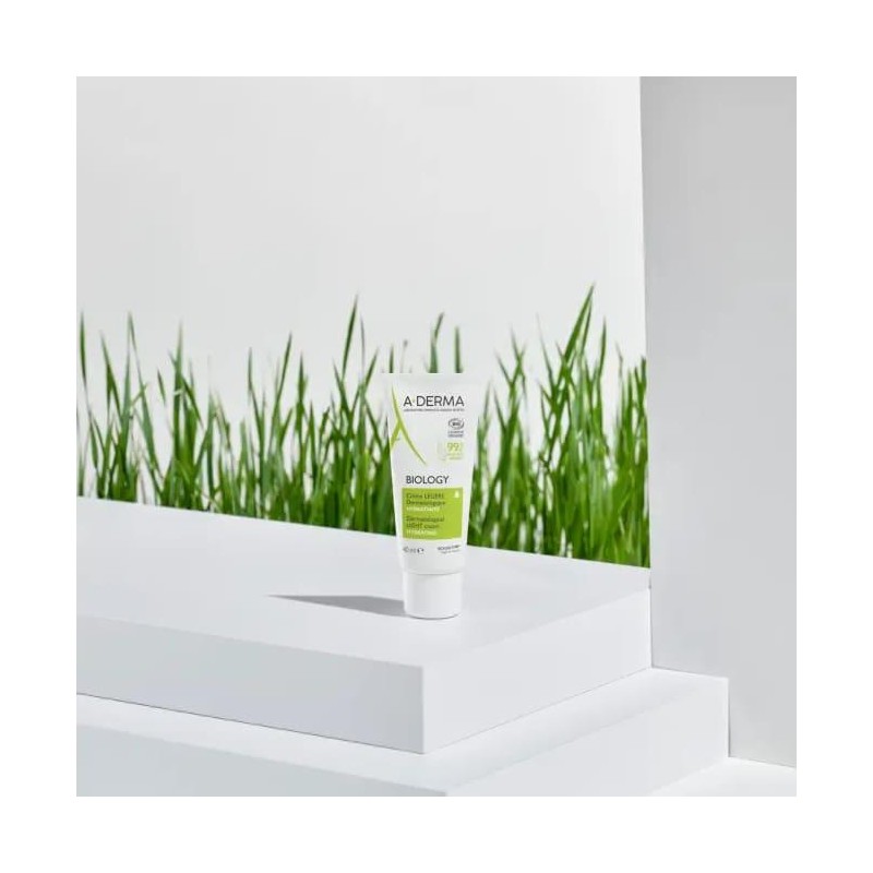 A-DERMA BIOLOGY CREMA LIGERA DERMATOLOGICA HIDRATANTE 1 ENVASE 40 ML