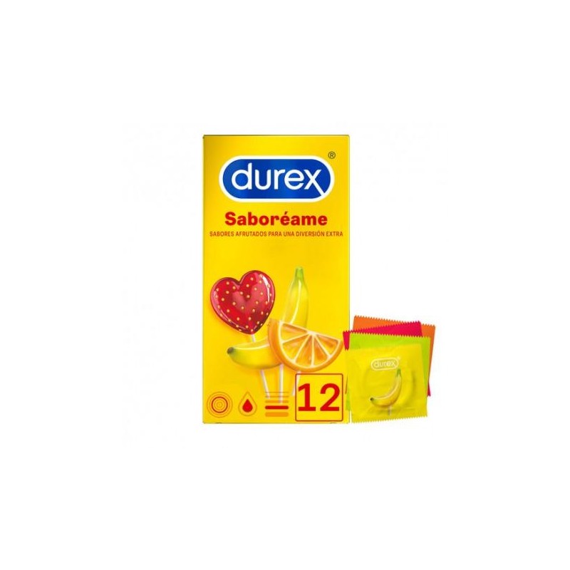 DUREX PLEASUREFRUITS PRESERVATIVOS 12 UNIDADES