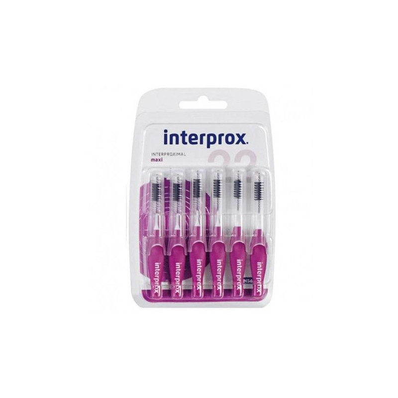 CEPILLO DENTAL INTERPROXIMAL INTERPROX MAXI 6 UNIDADES