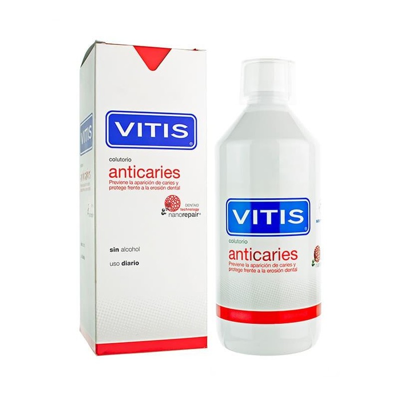 VITIS ANTICARIES COLUTORIO BUCAL 500 ML