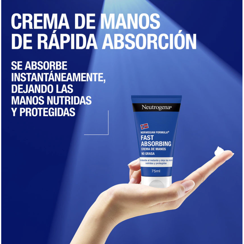 NEUTROGENA CREMA DE MANOS RAPIDA ABSORCION 75 ML DUPLO