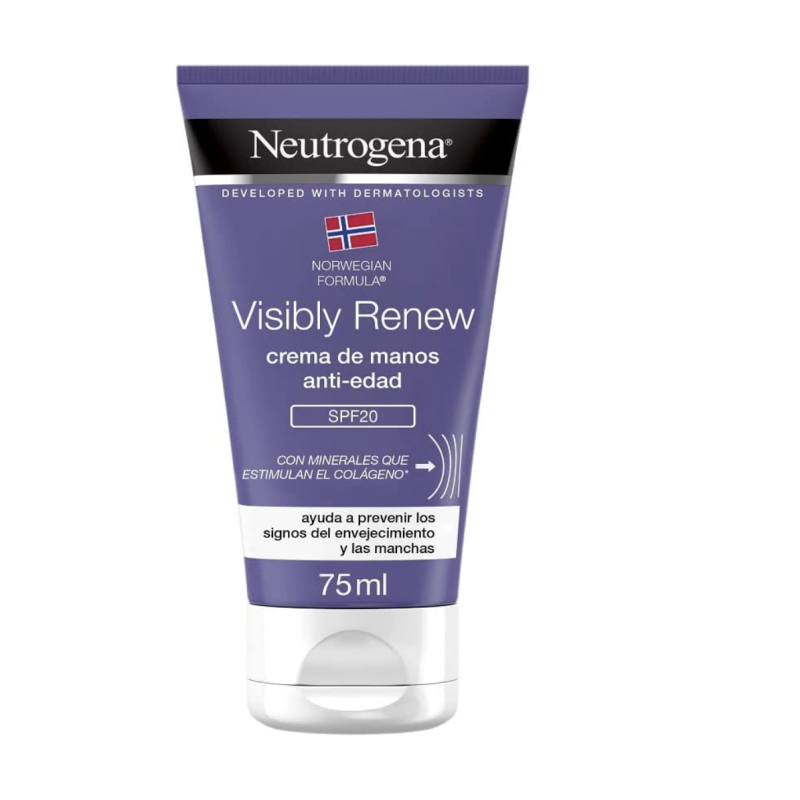 NEUTROGENA VISIBLY RENEW SPF 20 CREMA DE MANOS 75 ML