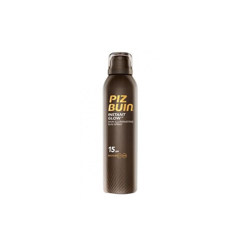 PIZ BUIN INSTANT GLOW SPRAY PIEL LUMINOSA SPF 15 150 ML