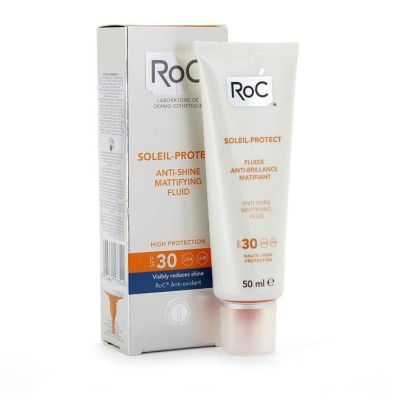 ROC SOLEIL PROTECT FLUIDO MATIFICANTE ANTIBRILLOS SPF 30 50 ML