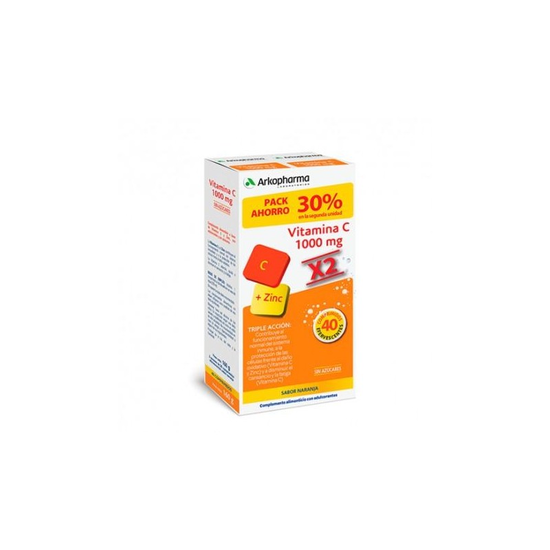 ARKOVITAL VITAMINA C 1000 MG 40 COMPRIMIDOS