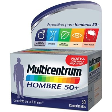 MULTICENTRUM HOMBRE 50+ 30 COMP