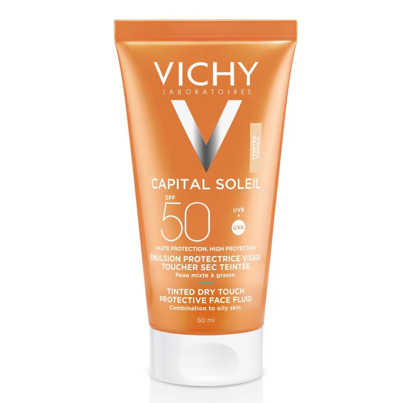 VICHY CAPITAL SOLEIL BB CREAM TACTO SECO IP50+ 50 ML