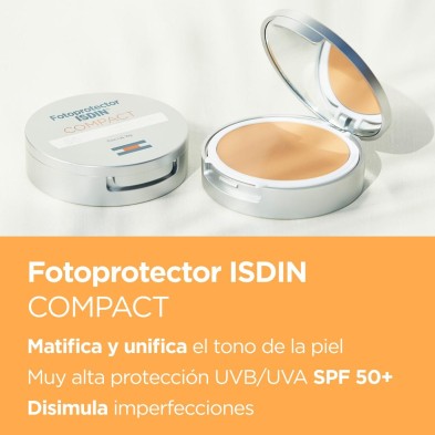 FOTOPROTECTOR ISDIN COMPACT SPF-50+ MAQUILLAJE COMPACTO ARENA