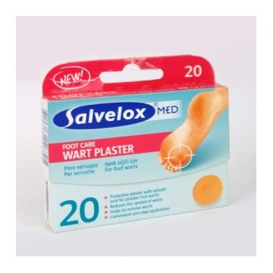 SALVELOX MED WART PLASTER VERRUGAS APOSITO ADHES