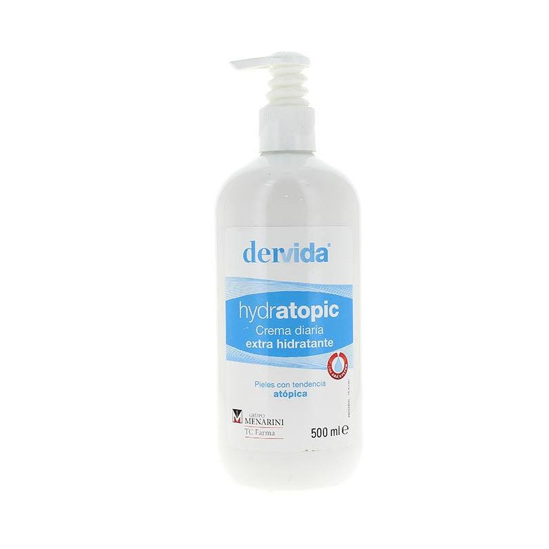 DERVIDA HYDRATOPIC CREMA DIARIA EXTRA HIDRATANTE 500 ML