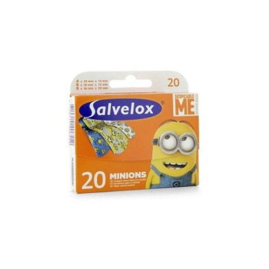 SALVELOX APOSITO ADHESIVO MINIONS 20 APOSITOS IN